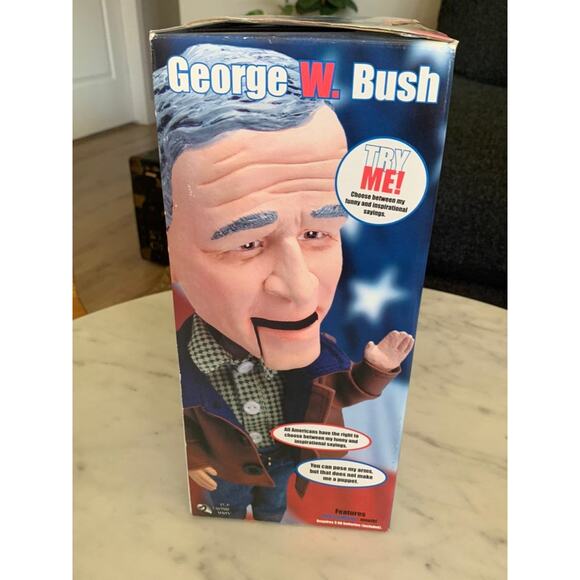NIB George W. Bush Collector's Edition Animated Figure - Picture 8 of 10